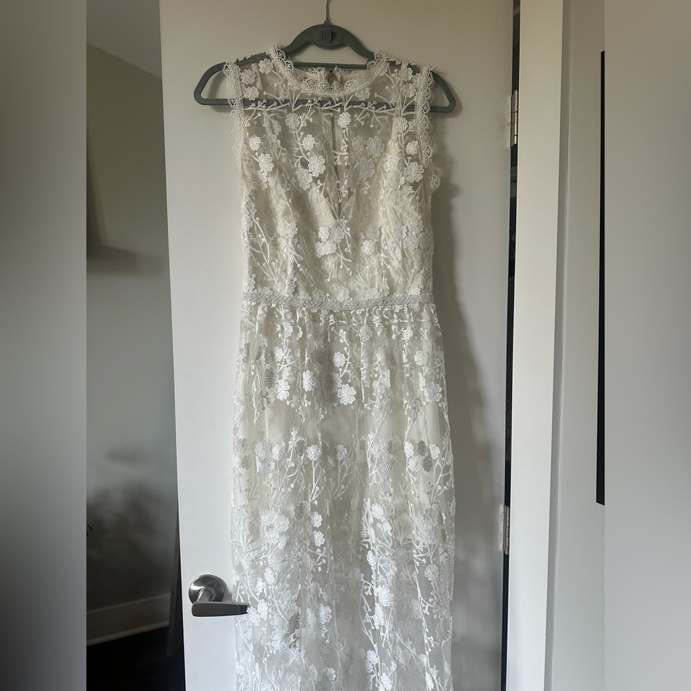 Bronx & Banco Poppy Bridal Midi Dress